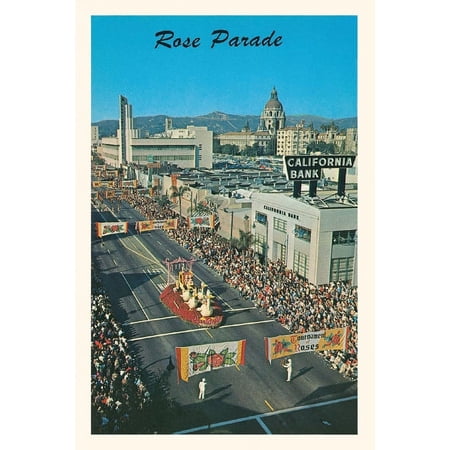 Pocket Sized - Found Image Press Journals: Vintage Journal Pasadena Rose Parade (Paperback)