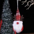 thumbnail image 3 of Colgante de gnomo de Navidad sombrero de asta decoración de fiesta de Navidad de gnomo de Navidad, 3 of 4