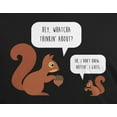 thumbnail image 2 of Old Glory Mens Autumn Squirrel Nut Pun Short Sleeve Graphic T Shirt, 2 of 6