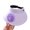 Purple, variant on Quick Drying Sun Hat With Cooling Fan Solar Power Fan Hat Wide Brims Sun Protection Headwear For Outdoor Activity