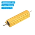 thumbnail image 4 of Unique Bargains 100W 2 Ohm Aluminum Shell Resistor Housing Resistor Housed Case Wirewound Resistors Power Resistor, 2 Pack, 4 of 5