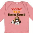 thumbnail image 4 of Inktastic Basset Hound Dog Lover Boys or Girls Long Sleeve Baby Bodysuit, 4 of 5