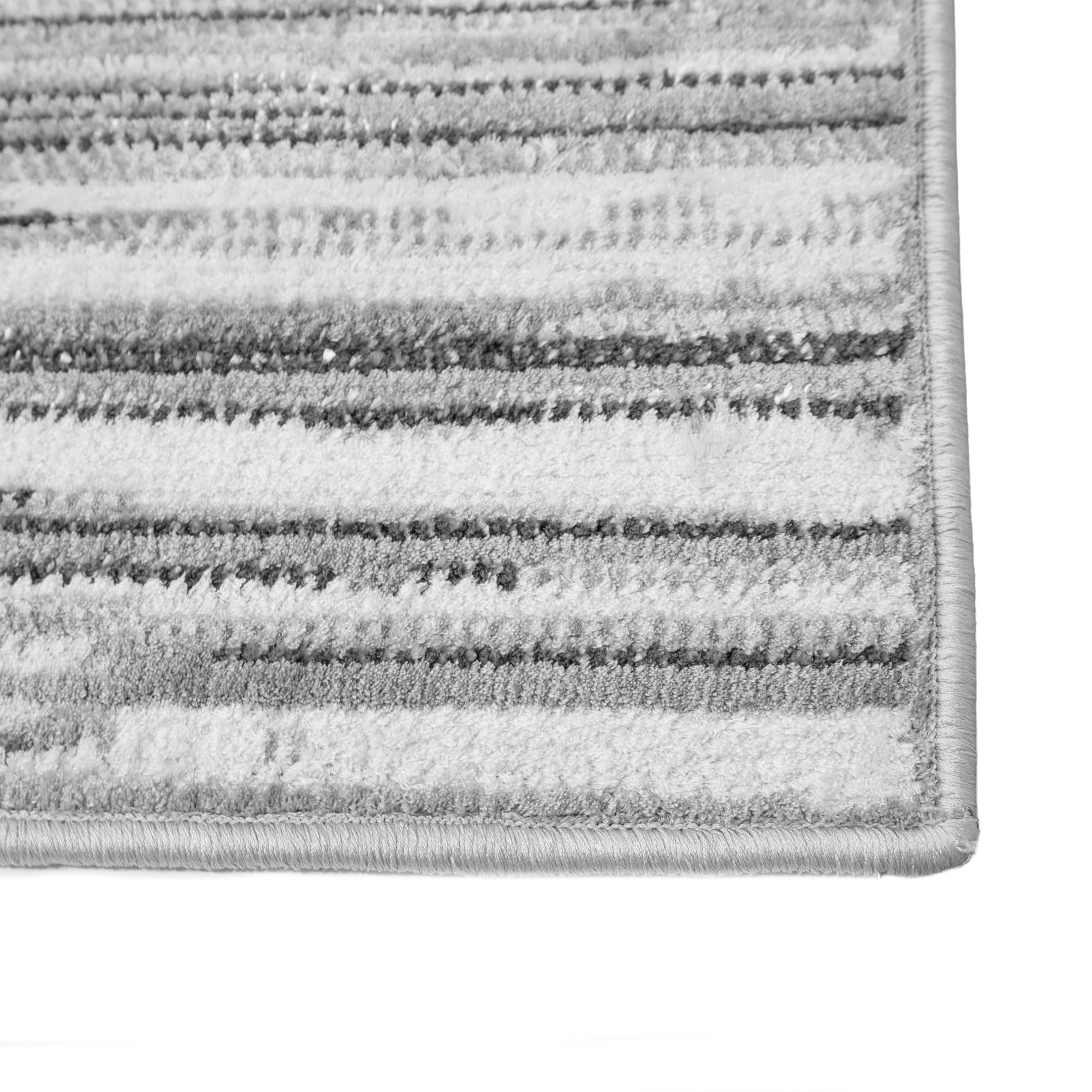 Mainstays Great North Grey Indoor Area Rug, 5'x7'