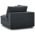 thumbnail image 3 of Modern Contemporary Urban Design Living Room Lounge Club Lobby Sectional Sofa Set, Fabric, Grey Gray, 3 of 7
