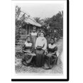 thumbnail image 2 of Historic Framed Print, Miss Lena Clark posed with three other women, 17-7/8" x 21-7/8", 2 of 9