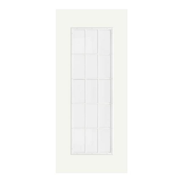 puerta tambor exterior 15 luces 3.5 x 90 x 213 cm