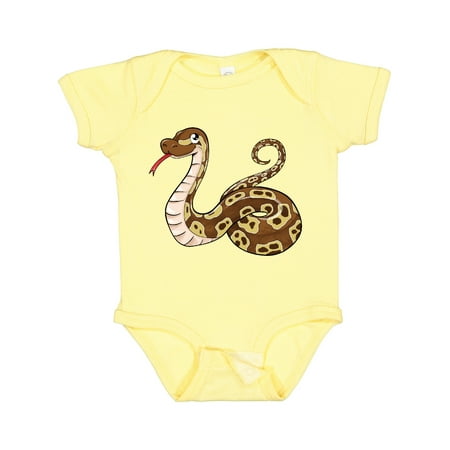 

Inktastic Cute and Cuddly Ball Python Snake Gift Baby Boy or Baby Girl Bodysuit