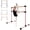 Pink, variant on 4FT Pink Solid Wood Ballet Barre with Stepless Adjustable Height 6.7-46 Inches for Dance Practice, Portable Home Dance Stretching Equipment