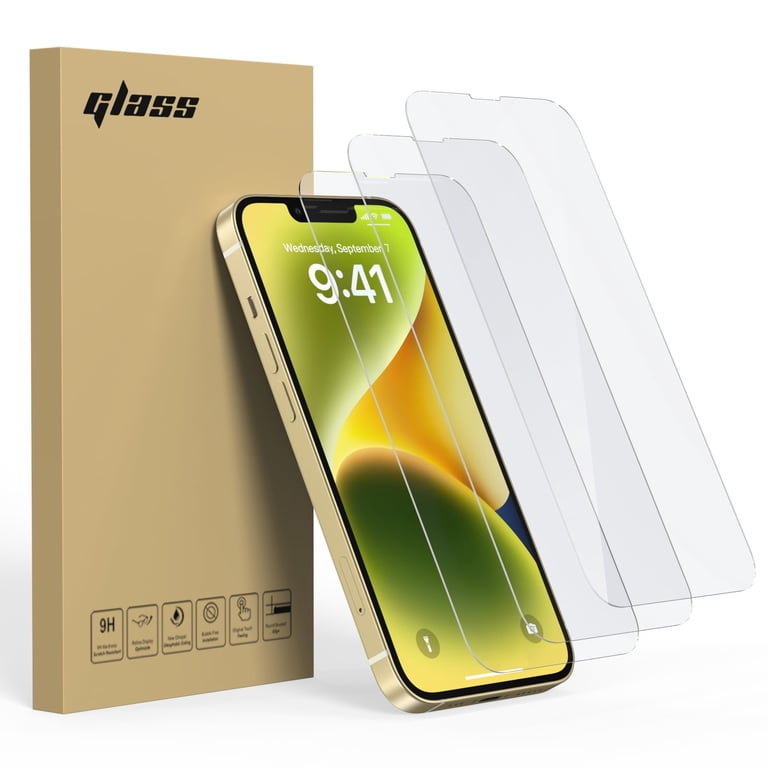 TOPVISION Screen Protector iPhone 13/14/13 Pro, 3-Pack photo 1