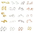 thumbnail image 1 of 10pcs Ear Clip Converters Earring Accessories Handmade Fashionable Handheld Findings Turn Any Post Studs Into Clip-On Earrings Type5, 1 of 6