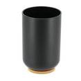 thumbnail image 5 of Black Padang Bathroom Accessory Set 6-Pieces Bamboo, 5 of 6
