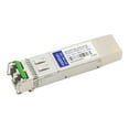thumbnail image 2 of AddOn - SFP+ transceiver module (equivalent to: Brocade 10G-SFPP-ZRD-1542-14) - 10GbE - 10GBase-DWDM - LC single-mode - up to 49.7 miles - channel: 44 - 1542.14 nm - TAA Compliant, 2 of 4