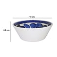 thumbnail image 2 of Plato Pozolero Jemaflex de Ceramica Flor Azul, 2 of 4
