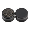 thumbnail image 6 of Ayyufe Pack Of 1 Vintage Lady Mandala Flower Double Flared Ear Expander&nbsp;Plug Piercing, 6 of 6