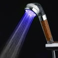 Led Shower 3Color Flashing Light Automatic Replacement Shower Cleaning
