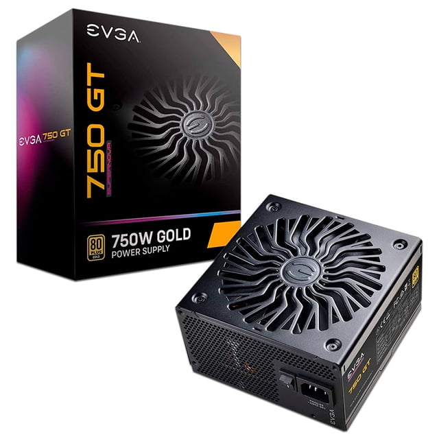 Fuente de Poder Modular EVGA SuperNOVA 750 GT 750W ATX 80 PLUS Gold 220-GT-0750-Y1