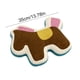 thumbnail image 3 of Almohada de peluche de caballo | Manta decorativa de algodón suave para sofá, salón y coche | Regalo con temática del Año del Caballo para niños, niñas y decoración del hogar, 3 of 6