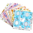 thumbnail image 3 of Twelve-Sheet Craft Paper Assortment For Scrapbooking And Journaling Applications Featuring Seasonal Patterns For Creative Project Use, 3 of 6