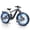 Gray, variant on PUCKIPUPPY Dual Motor Electric Bike for Adults 1600W Peak up to 80Miles Range 28mph Max Speed 26" Fat Tire Full Suspension E-Mountain Bike 48V 20AH Battery 8 Speed Ebike, Comply with UL2849 By SGS