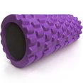 thumbnail image 3 of 321 STRONG Medium Density Massaging Foam Roller for Myofascial Self Release and Deep Tissue Massage - Violet, 3 of 9