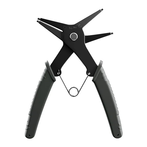Two in one multifunctional snap ring pliers, internal and external