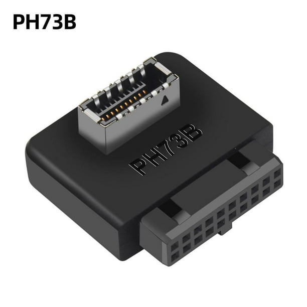Adaptador USB3.0 19/20P a TYPE-E Puerto de inserción TYPE-C para placa base (PH73B)