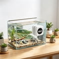 thumbnail image 4 of Linnome Magnetic Fish Tank Brush Mini Strong Magnet Glass Cleaner with Scraper for Aquarium No Scratch, 4 of 6