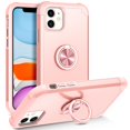 thumbnail image 1 of compatible iPhone 11 Rotating Ring Holder Magnetic Phone Case Cheap and fine, 1 of 5