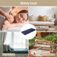 thumbnail image 3 of Waterproof Sauna Seat Cushion, Heat Insulation Sauna Mat, High-Density Sauna Pad with Removable Zipper Cover & Straps, Thick Sauna Accessories, Outdoor Bench Cushion, 42.1x18.1x3.1", 3 of 7