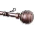 thumbnail image 1 of Olga Curtain Rod 3/4 inch dia. 66-120"" - Cocoa, 1 of 1