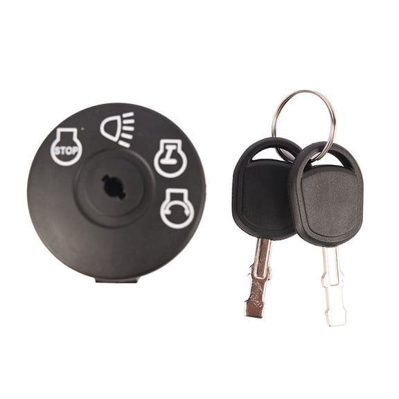 Rlfearl Ignition Switch With 2 Keys for John Deere L100 L105 L107 L108 L110 L111 L120 L130