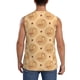 thumbnail image 4 of Balery Squirrel And Nuts Camisetas sin mangas para hombre, absorbe la humedad y protege contra el mal olor.-XX-Large, 4 of 7