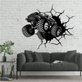 thumbnail image 2 of Monster Truck Wall Crash Trucks Wheels Toy Car Wall Sticker Art Decal for Girls Boys Room Bedroom Nursery Kindergarten House Fun Home Decor Stickers Wall Art Vinyl Decoration Size (35x40 inch), 2 of 3