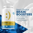 thumbnail image 4 of (3 Pack) SRS Stress Reduction Supplement - Dietary Supplement for Focus, Memory, Clarity, & Energy - Advanced Cognitive Support Formula for Maximum Strength - 180 Capsules, 4 of 6