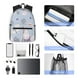 thumbnail image 3 of Easygdp Blue Butterfly Mochila Casual para Portátil, Mochila para Escuela, Viajes, Negocios, 3 of 5