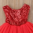 thumbnail image 6 of Phcqqok Fourth of July Girls' Dresses Christmas Baby Girl Mesh Tule Birthday Dresses Tutu Sleeveless Pageant Party Dress Toddler Girl Wedding Clothes, 6 of 8