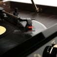 thumbnail image 5 of Victrola 6-in-1 Wood Empire Mid Century Modern Bluetooth Record Player with 3-Speed Turntable, CD, Cassette Player and Radio, 5 of 17