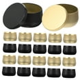 thumbnail image 5 of WHAMVOX  24 Pcs Lids Candle Jars Tinplate Holders Making Accessories, 5 of 8