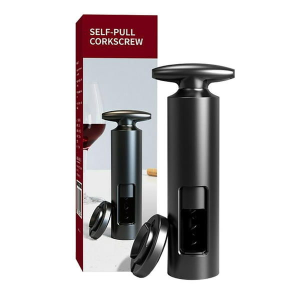 Clearance！FNGZ Cork Screw Opener Wine Corkscrew Red Wine Kitchen Sim-Ple Seah-Orse Red Tool Kitchen Dining & Bar