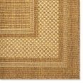 thumbnail image 4 of Home Dynamix Tripoli Julie Modern Border Indoor/Outdoor Area Rug, Brown/Ivory, 7'10"x10'2", 4 of 9