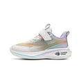 thumbnail image 5 of LIIPEE Girls Sneakers Hook And Loop Strap Closed Toe Non- Soft Sole Mesh Athletic Running Shoes Girls Trendy Birthday Wedding Weekend Sneaker,Purple,13-14 Years, 5 of 8