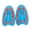 C, variant on Light Weight Swim Training Hand Paddles Swimming Frogs Paddles With Adjustable Silicone Strap for Long Terms Use