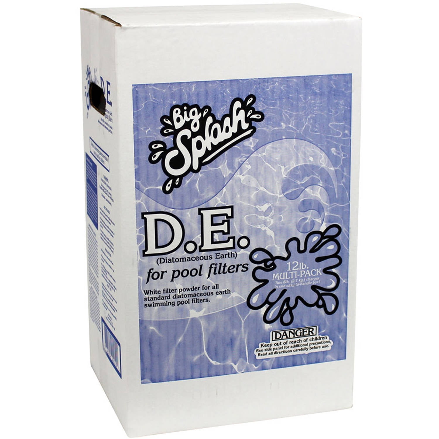 Splash Diatomaceous Earth Filter Media for Swimming Pools