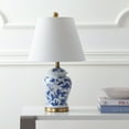 thumbnail image 5 of JONATHAN Y Penelope 22" French Country Cottage Ceramic/Iron Chinoiserie Ginger Jar LED Table Lamp, Blue/White, JYL3005A, 5 of 7
