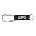 thumbnail image 1 of Las Vegas Raiders Nation Carabiner Key Chain, 1 of 1