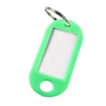 thumbnail image 1 of Colorful Plastic Key Tags Hotel Room Number Labels & Luggage Identification Tags With Keychain Accessories, 1 of 9