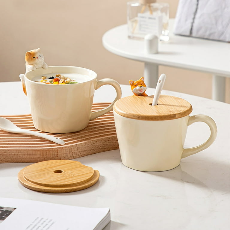 Cute Coffee Mug, Kawaii Duck Milk Tea Ceramic Mugs,3d Animal