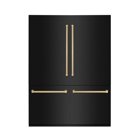 ZLINE KITCHEN AND BATH RBIVZBS60CB french door built in refrigerator