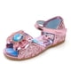 thumbnail image 1 of Zapatos de marca Disney, sandalias de princesa Elsa de Frozen de dibujos animados para niñas, zapatos planos de verano para niñas, sandalias de playa, zapatos Elsa, plantilla de 29 CM Gao Jinjia LED, 1 of 2