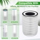 thumbnail image 2 of Paquete de 2 filtros purificadores de aire True HEPA KILO para Afloia, 2 of 7